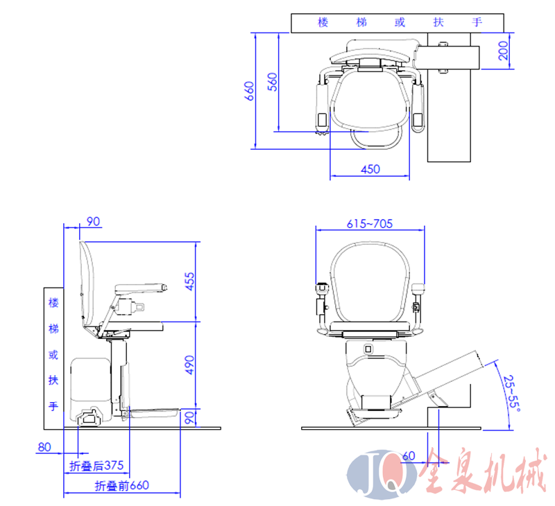斜掛座椅電梯,熱線15066125211 斜掛座椅電梯