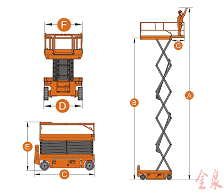 自行升降平臺(tái) 自行升降平臺(tái)