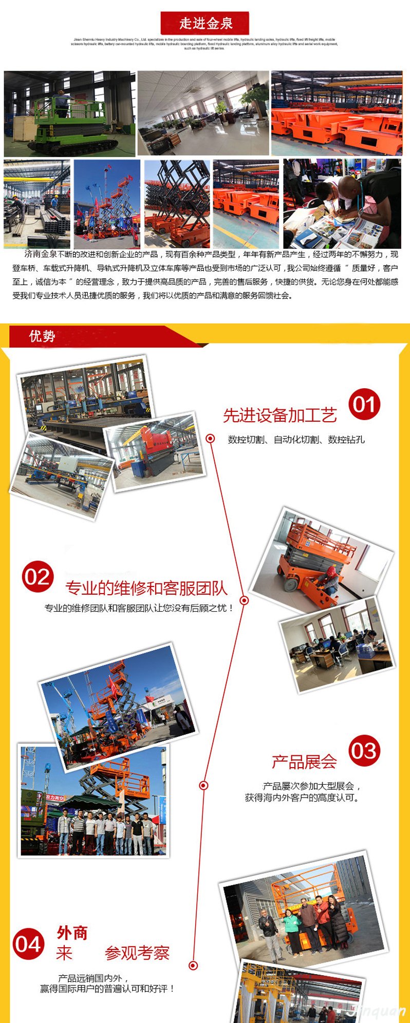 履帶自行剪叉升降機